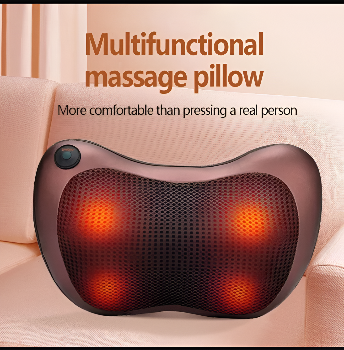 وسادة تدليك كهربائية للرقبة والجسم Electric Neck & Body Massage Pillow